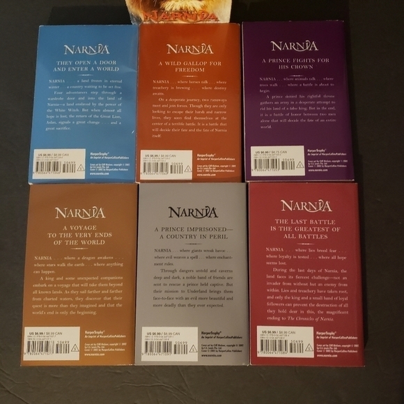 Chronicles of Narnia Book Series (Only Books 2-7), Book 1 not included - Picture 7 of 7
